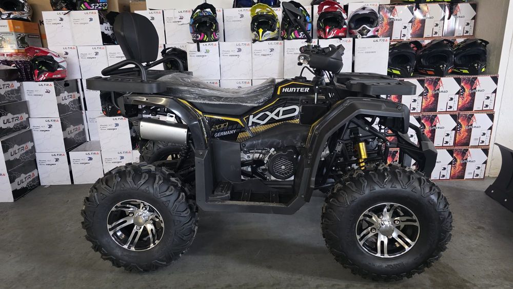 Atv 200cc Hunter 2 locuri de la kxd pro Germany nou adus din Germania