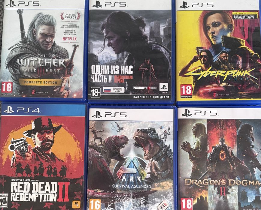 Обмен продажа диски пс 5