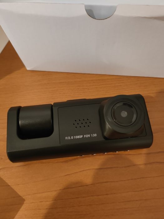 Camera video auto tripla Black Box trafic recorder Super HD 1296p