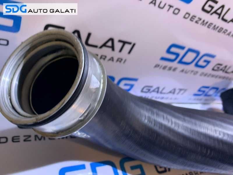 Furtun Conducta Turbo Turbina Turbosuflanta Intercooler VW Touareg 2.5 TDI BPD BPE 2006 - 2010 Cod 7L6145790E