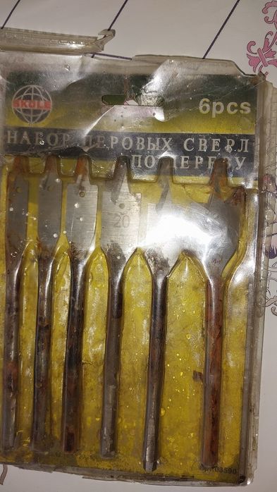 Продаётся.набор.перовых.свёрл.по.дереву