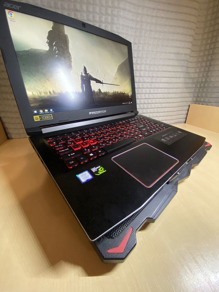 Мощный игровой ноутбук Acer predator helios 300