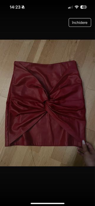 Fusta din piele superba