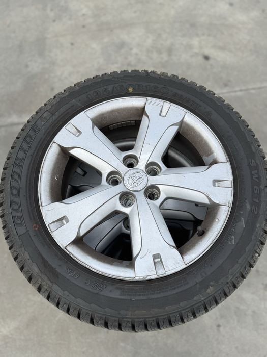 Jante roti iarna originale Toyota Urban Cruiser 5x100 195/60r16 c