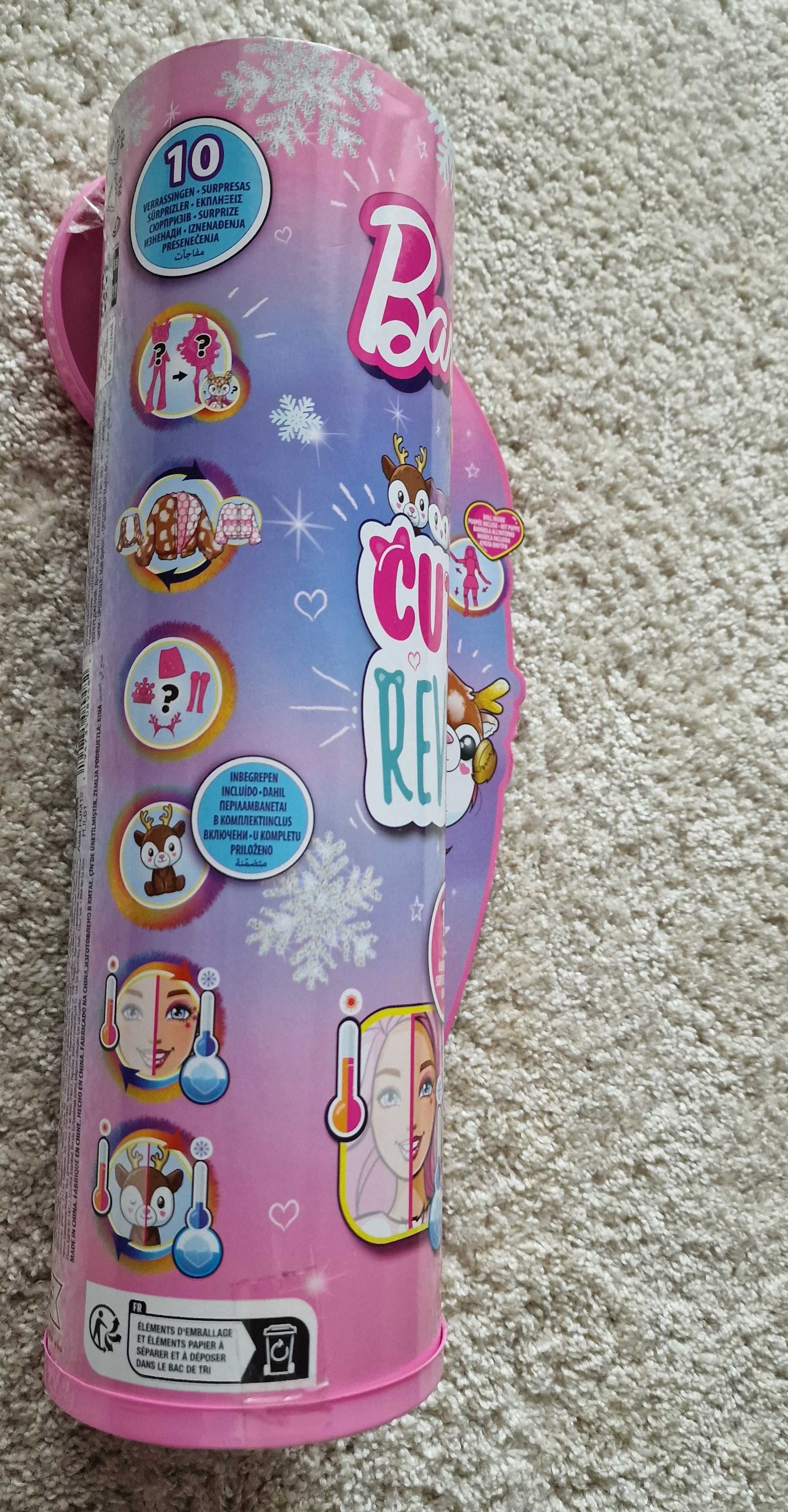 Barbie Cutie Reveal Snowflake Reindeer Doll - Кукла Барби Елен