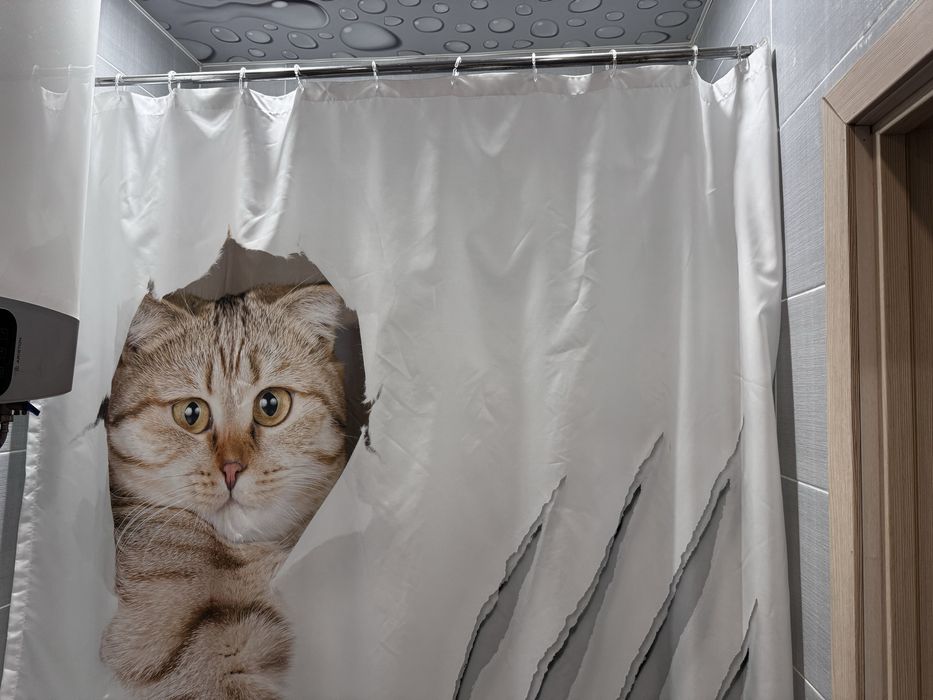 Шторка в ванную крмнату