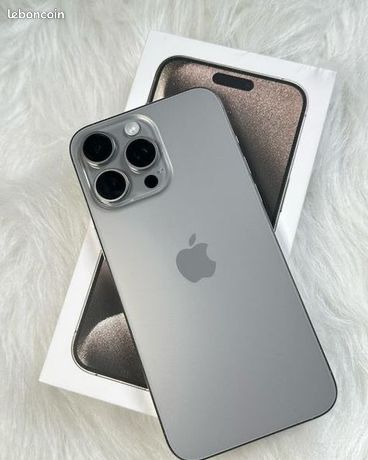 Iphone 15 pro max natural titan 256gb
