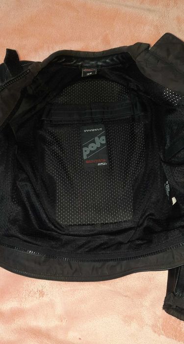 Дамско кожено мото яке Polo