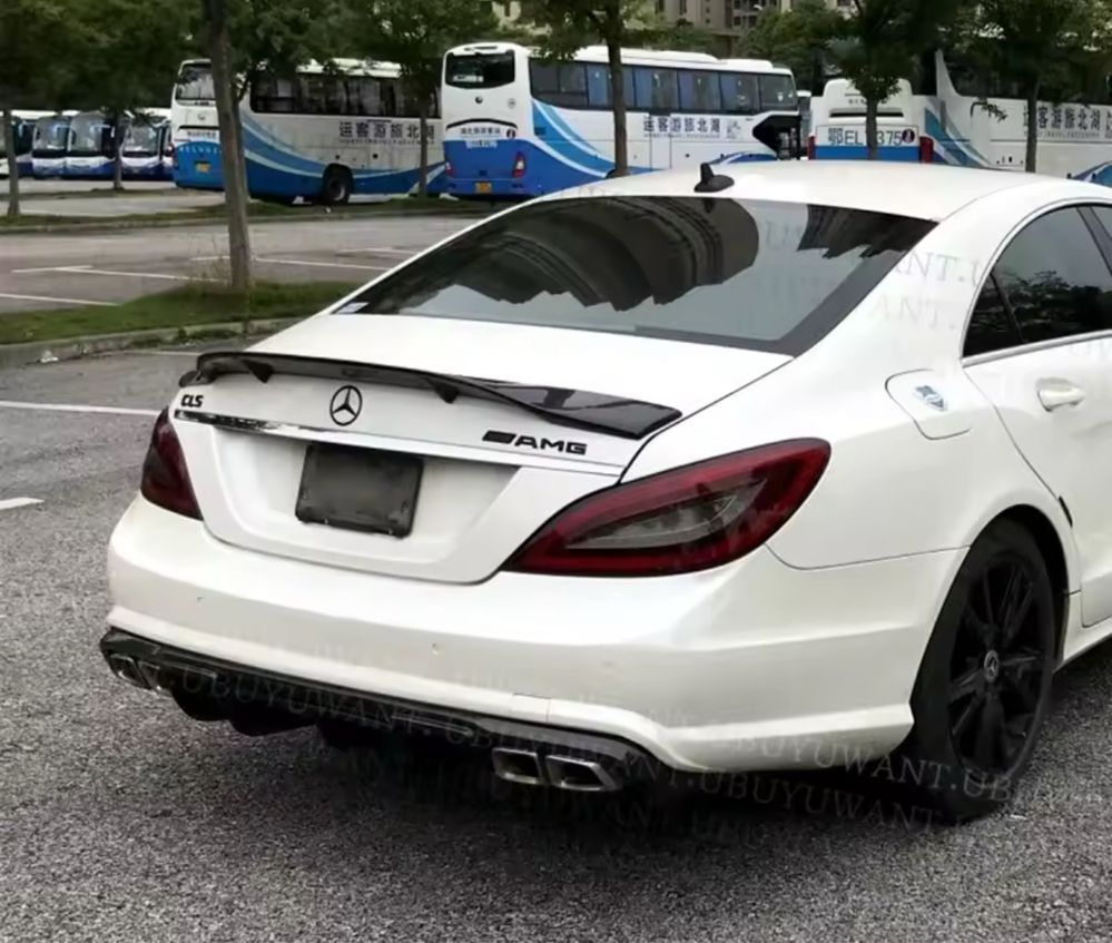 Mercedes W218 cls заден спойлер ducktail