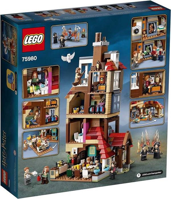 LEGO 75980 Harry Potter Attack on The Burrow - NOU Original SIGILAT