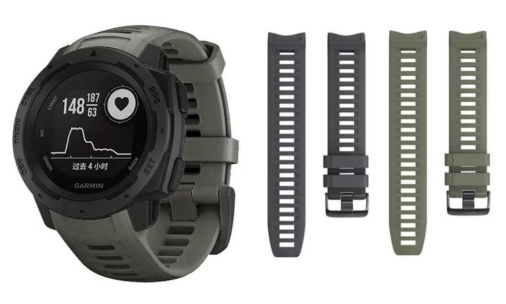 Силиконова каишка Garmin Instinct 2