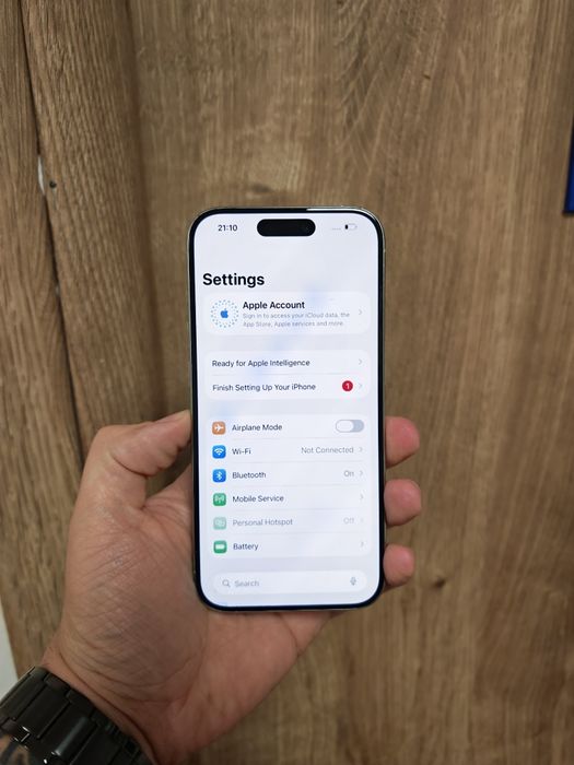 iPhone 15 Pro White 128GB impecabil totul original liber retea