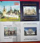 SET MONETARIE Romania BNR - 2000 - 2010 - 11 Bucati - Medalie Argint !