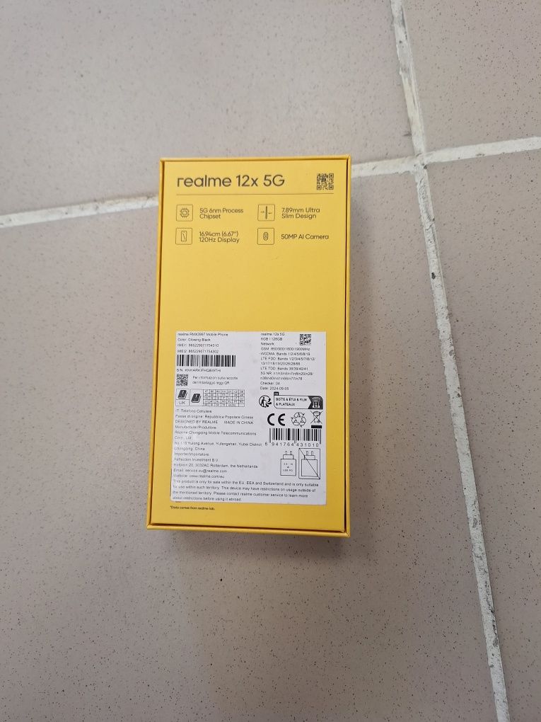 Realme 12x 5G 6/128gb • чисто нов