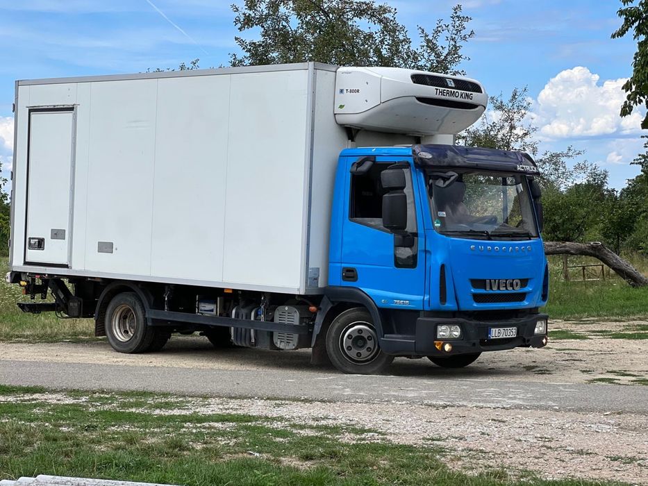 Iveco Frigorific Eurocargo 75€180 agregat independent congelator
