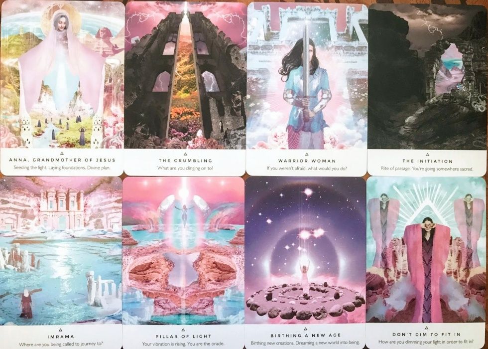 Lucrează-ți lumina Carti Oracol Tarot ORIGINALE ENG,SIGILAT,superbe-e