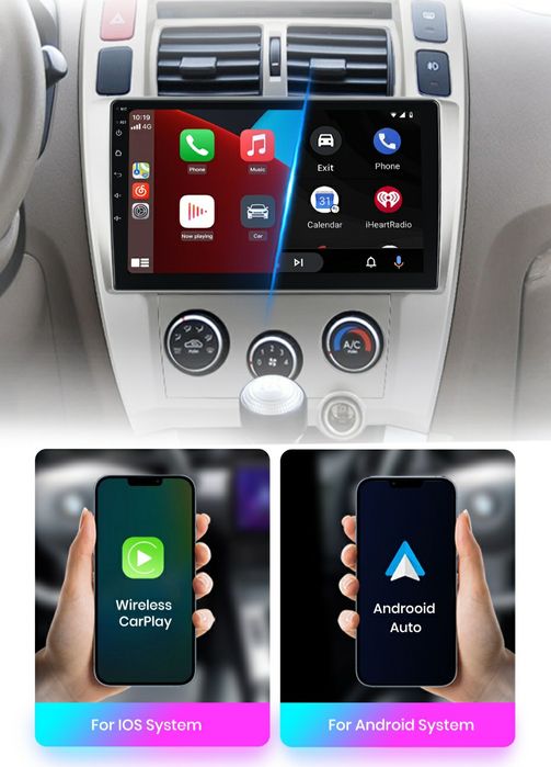 Navigatie Android dedicat Hyundai Tucson (2006-2013)