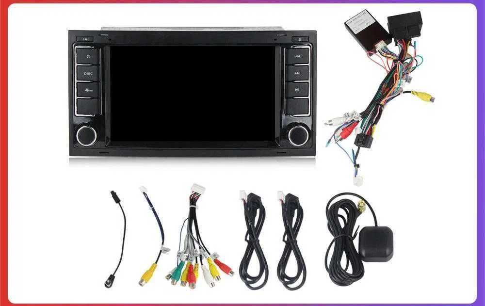 4GB RAM Navigatie Android Carplay VW Touareg Transporter T5 Multivan
