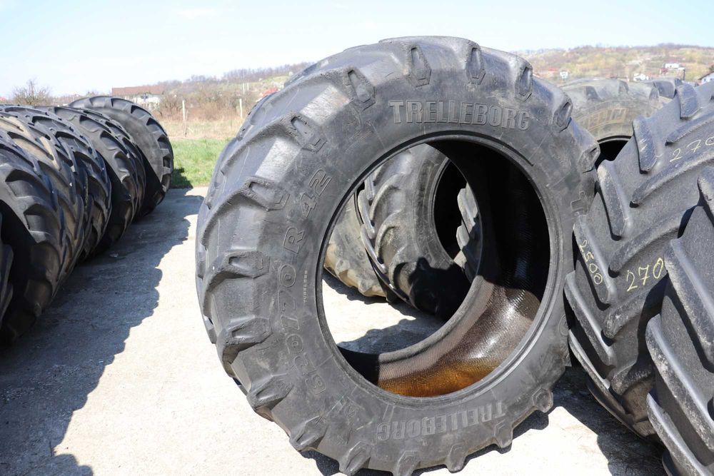 Cauciucuri 620/70R42 Trelleborg Tractor second hand cu garantie