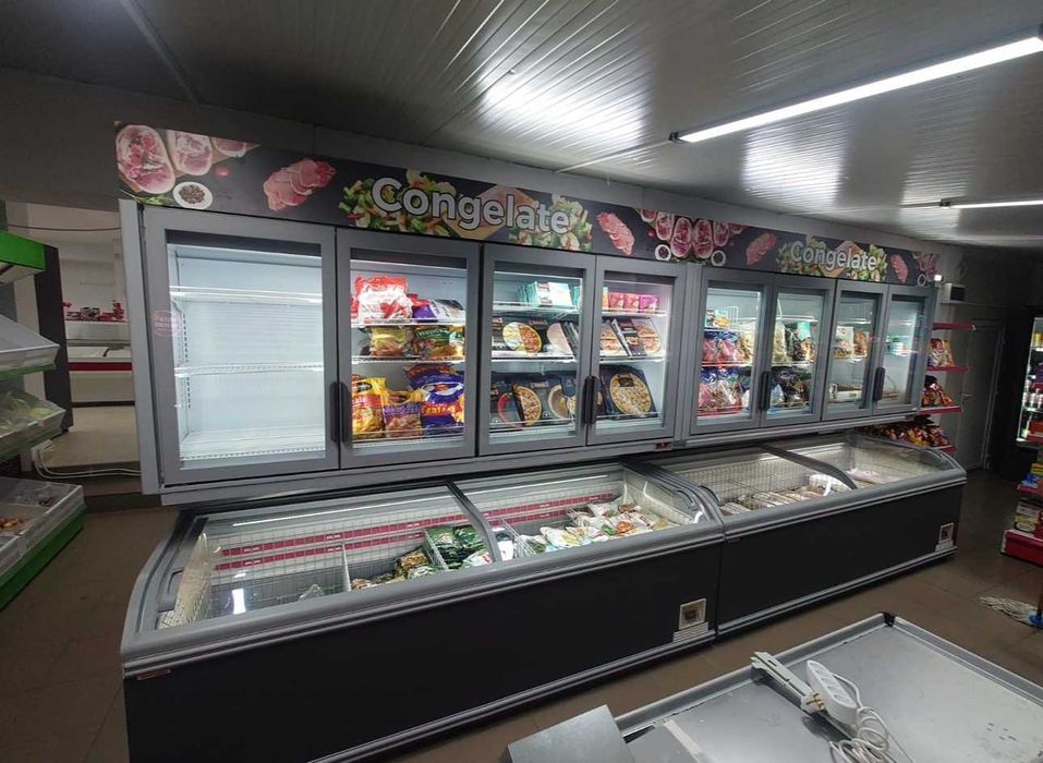 Dulap plus Lada Congelare sadu Refrigerarea/ 2,10m/ AHT Austria