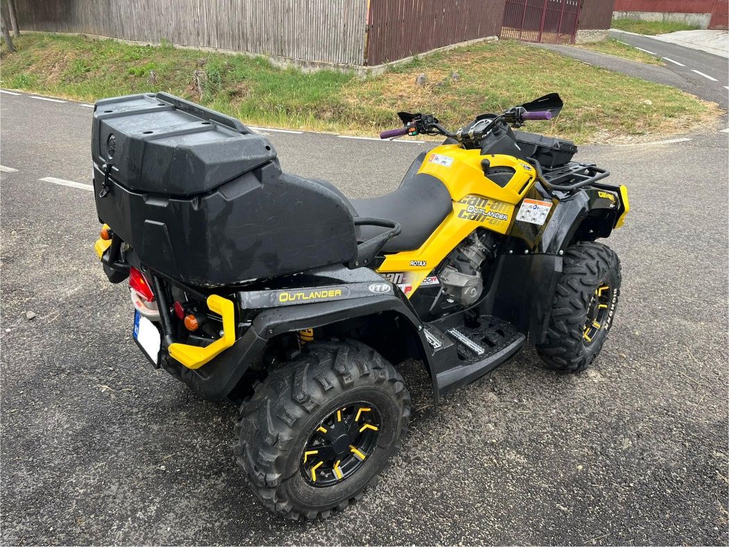 Ca-n am outlander max 800R /2012 înmatriculat servo 2 nivele