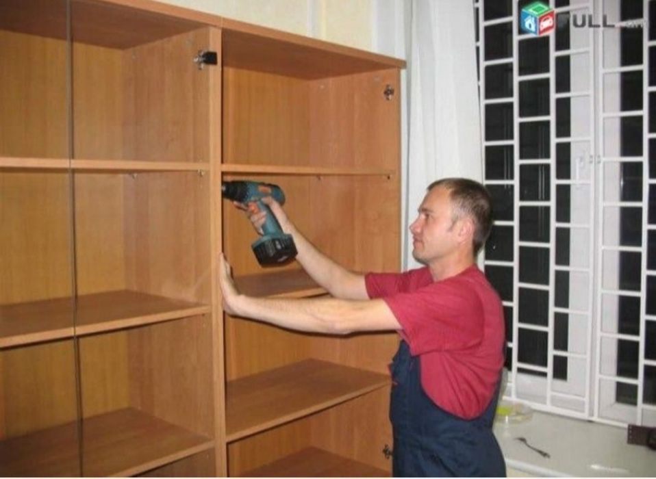 Мебел ечамиз сочамиз йиғамиз ўрнатамиз ва таъмирлаймиз