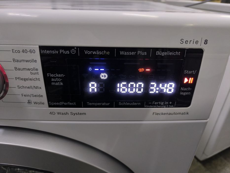 Пералня Bosch WAX32M10 - 10кг. 1600об. 4D  Wash Sistem