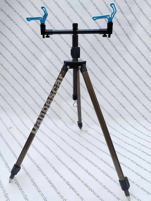 Trepied Suport Feeder cu Buzz Bar reglabil si 2 suporti feeder