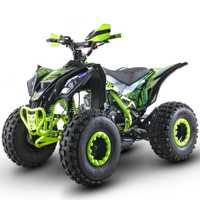 Atv NCX Wonder 8" 125cc 4T benzina negru/verde lemon