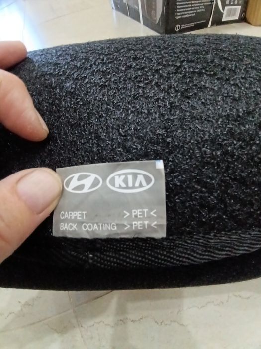 Полики на киа сонату черного цвета