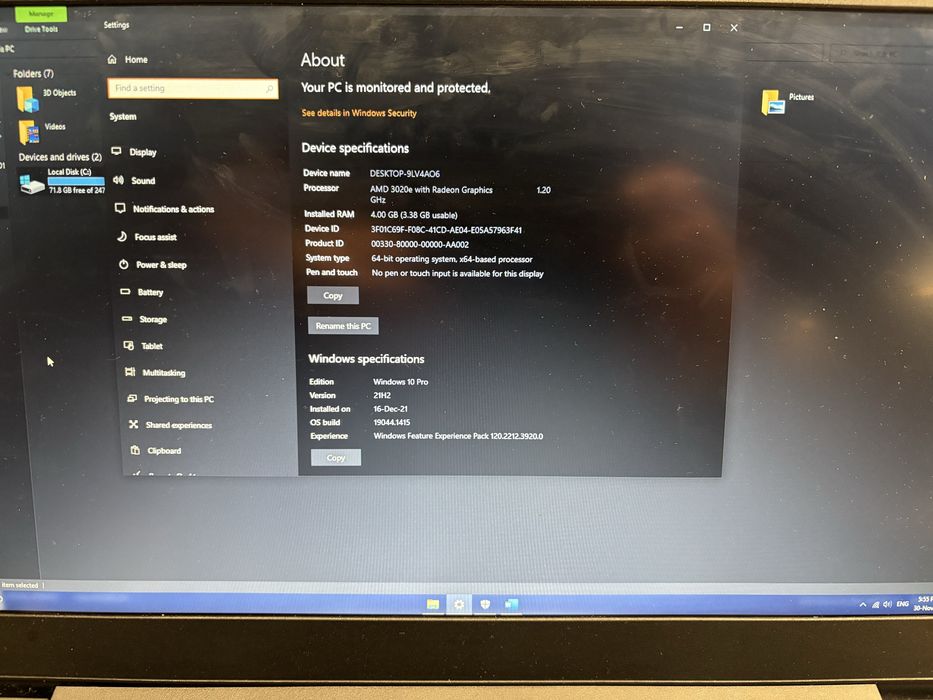 Lenovo IdeaPad 15 ADA