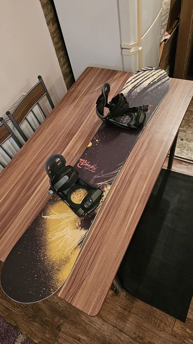 Placa Snowboard Nitro Mistyque 152 cu legaturi Crazy Creek M