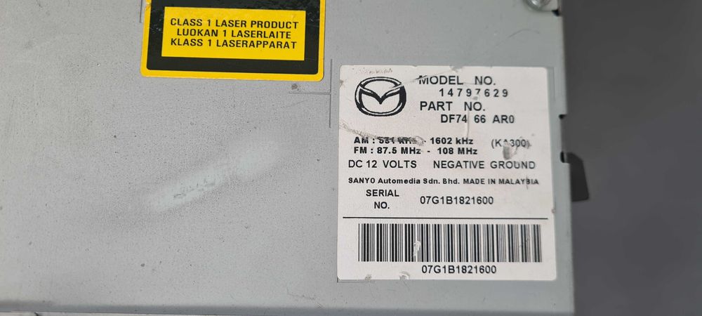 Музика Mazda 2 2009г.