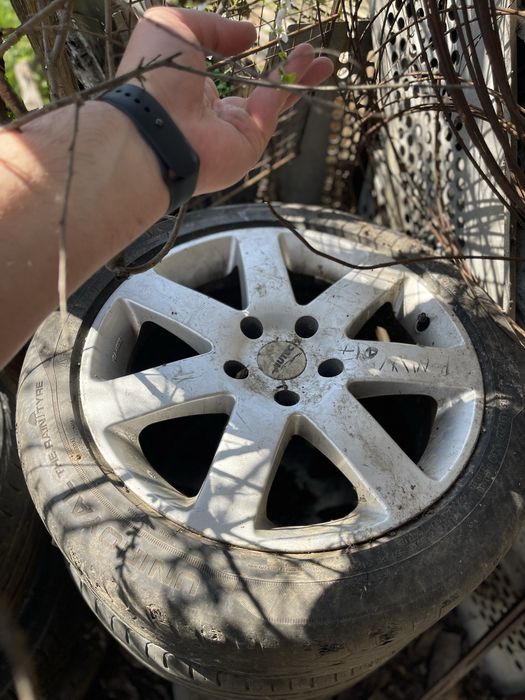 Vand 4 Jante bmw ALUTEC pe 17 5x120 bmw e90,e87,e60,f10 in stare buna