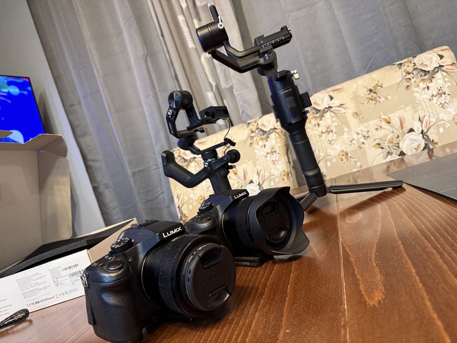 Комплект Видео и Фото техника 2x Lumix FZ1000+2x Гимбъла