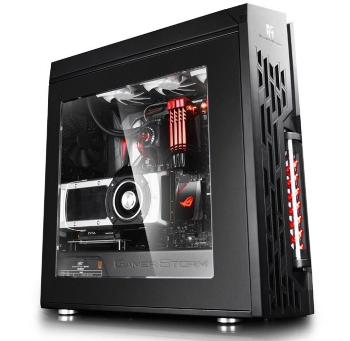 Carcasa Deepcool Gamer Storm Genome II Black Red AIO 360mm