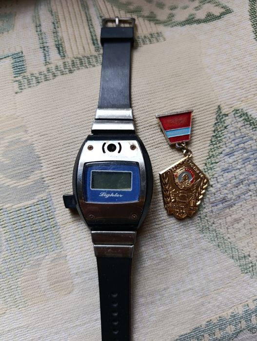 Часы зажигалка винтаж ретро антураж