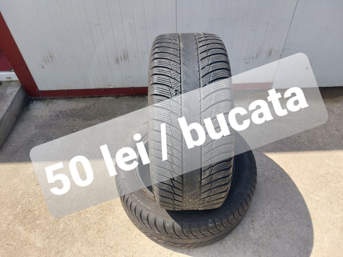 50 lei bucata! Doua anvelope M+S/IARNA 225 50 17 Bridgestone