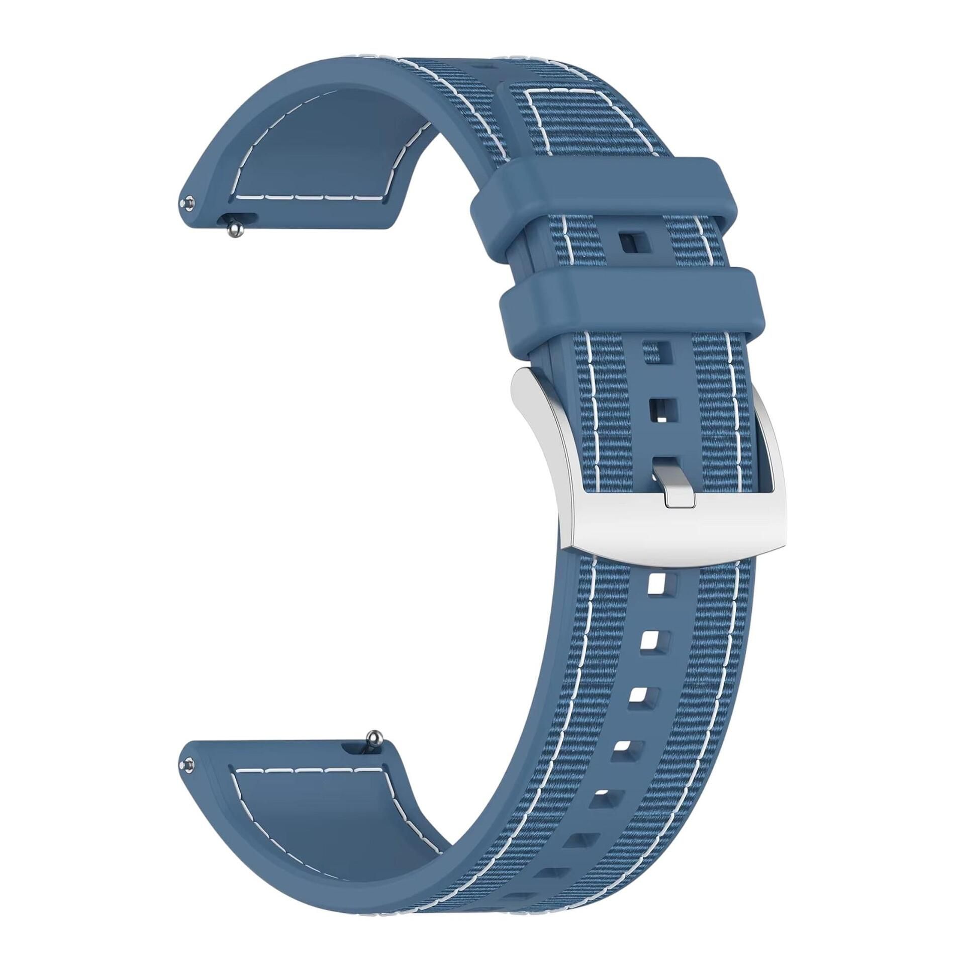 22mm силиконова/найлонова каишка за huawei watch gt5 / gt5 pro – navy
