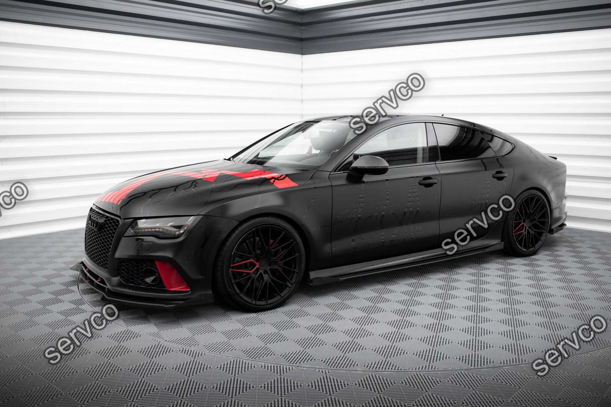 Prelungire bara fata Audi A7 RS7 Look C7 10-17 v3 - Maxton Design