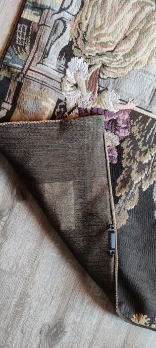 TAPISERIE FRANTA cu scena galanta stare foarte buna 127 cm * 91 cm