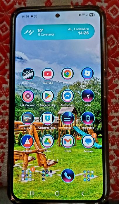 Vand Samsung Galaxy S23 dark grey