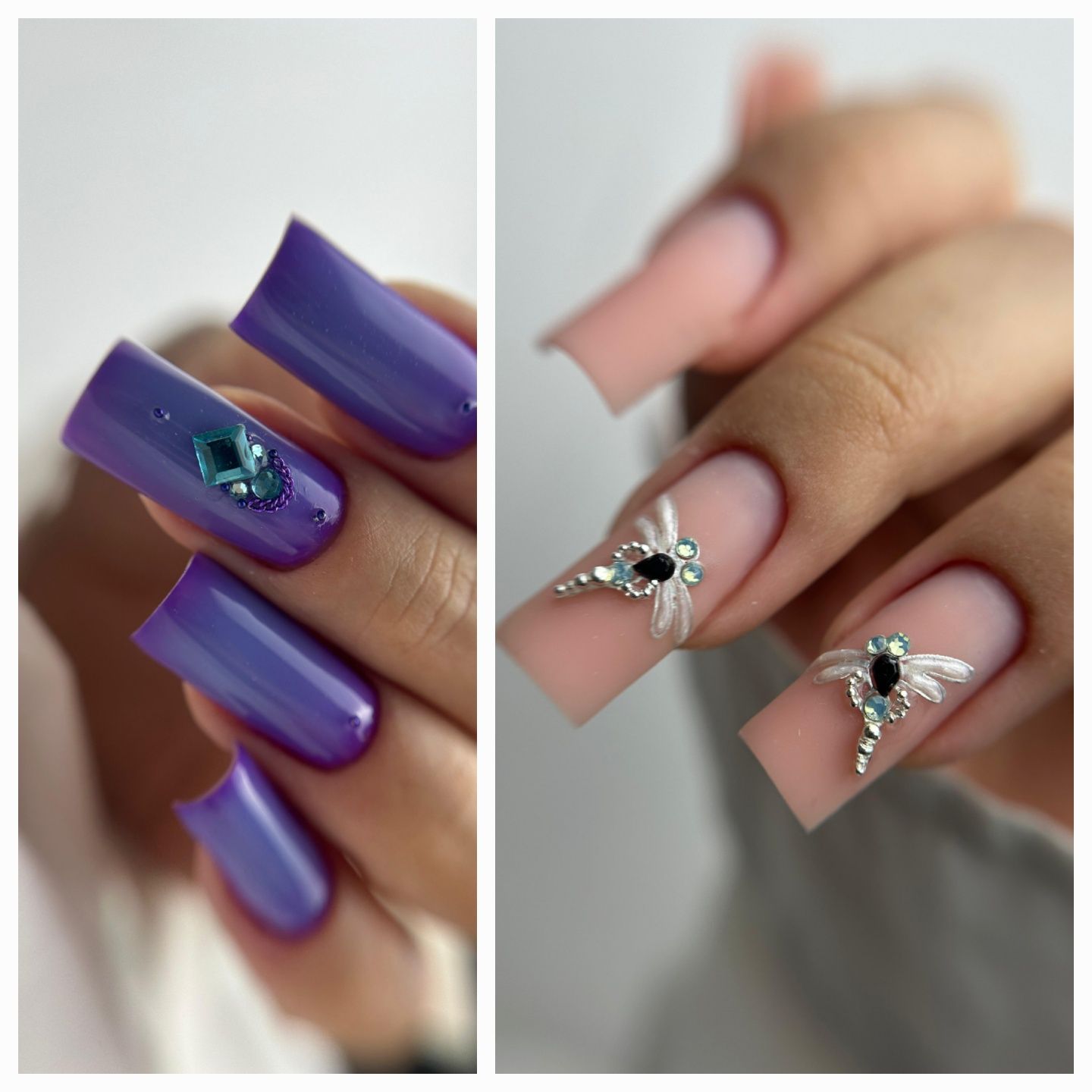 Manichiura Gel/Polygel/Unghii slim/Semipermanenta cu apex/Sector 3