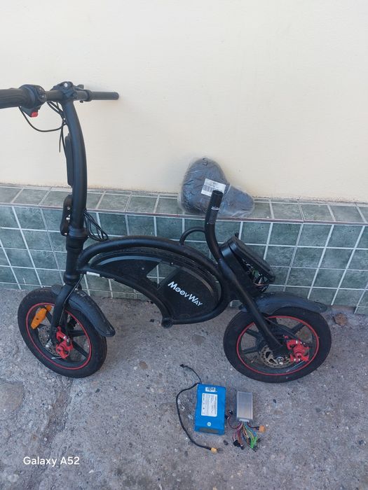 Bici electrică pliabilă de piese