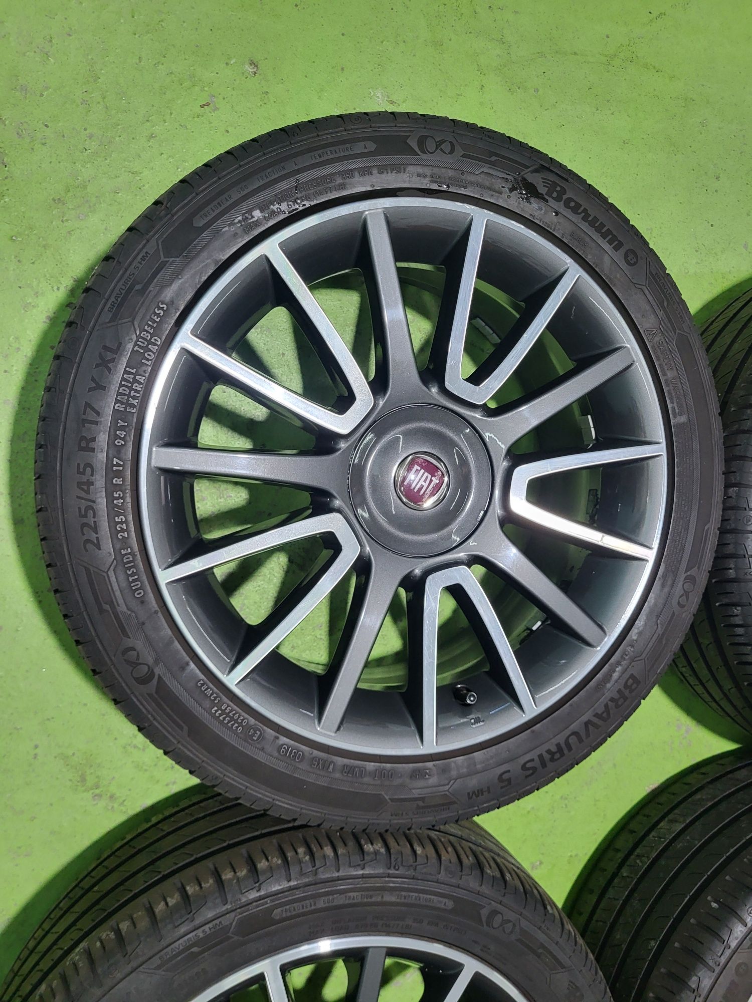17 4x98 Fiat лети джанти 4х98 фиат