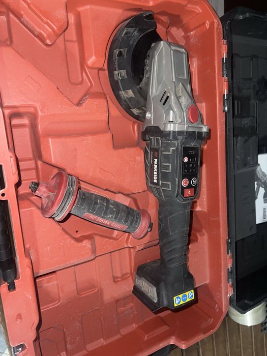 Акумулаторен ъглошлайф parkside