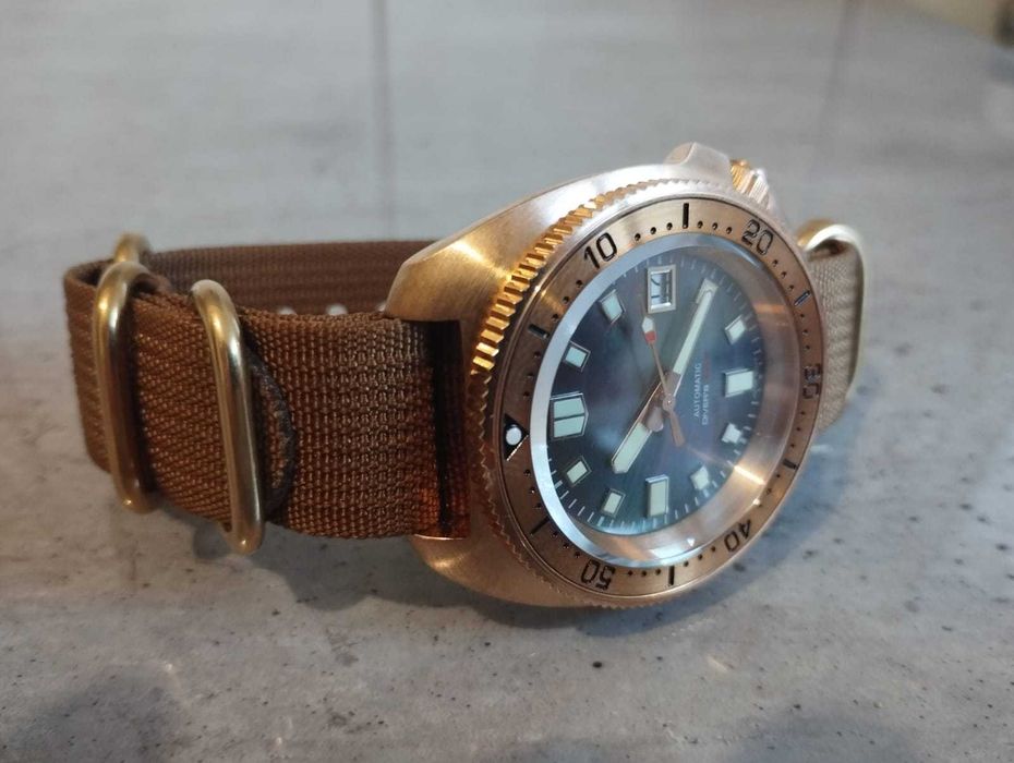 Ceas Deosebit Bronz Captain Willard Limited Edition Automatic NH35