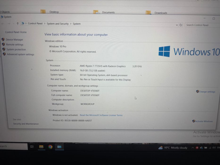 Лаптоп MSI THIN A15 B7VF