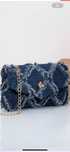 Geanta noua jeans denim superba