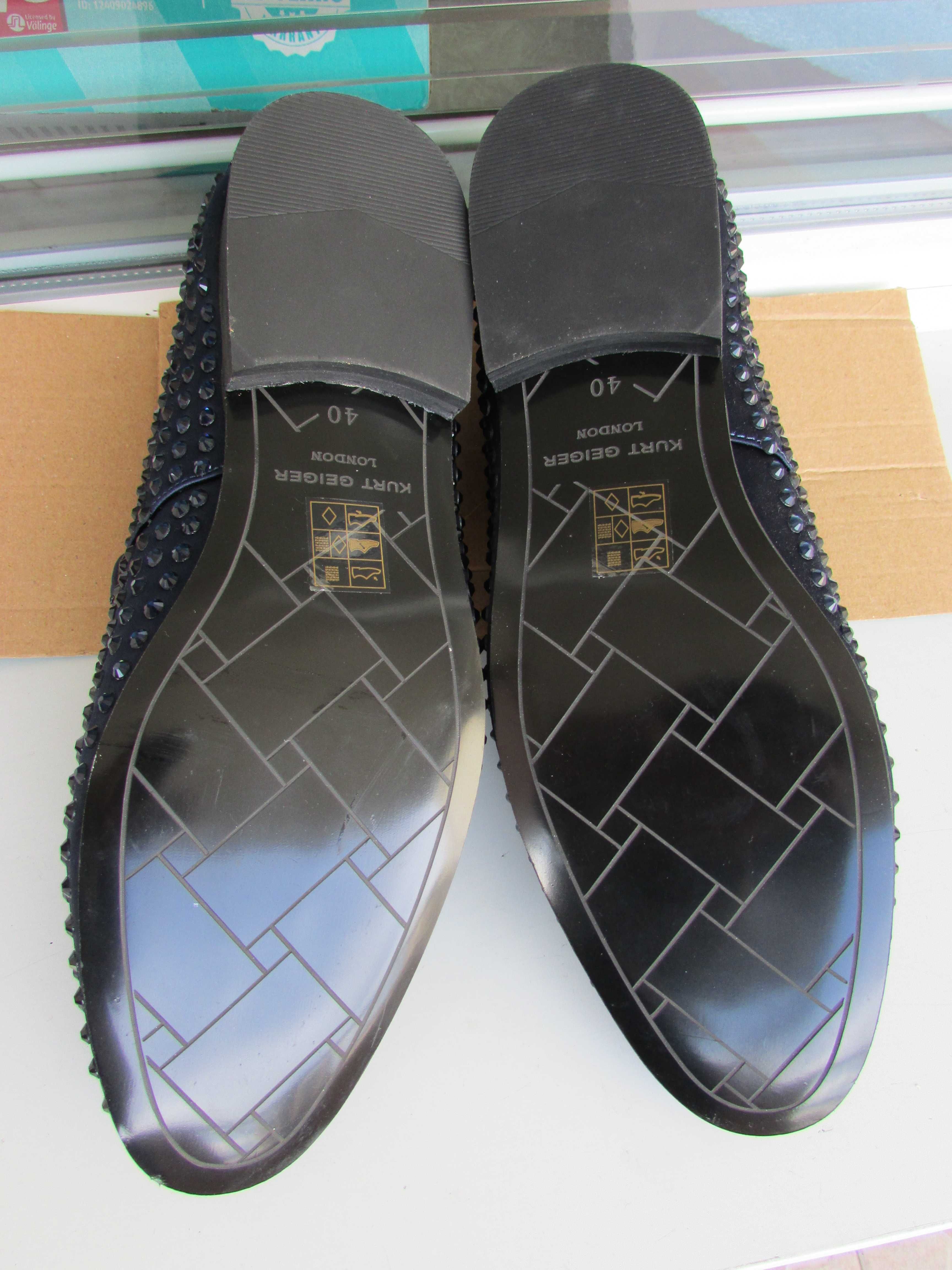 Мъжки обувки с камъни Kurt Geiger London